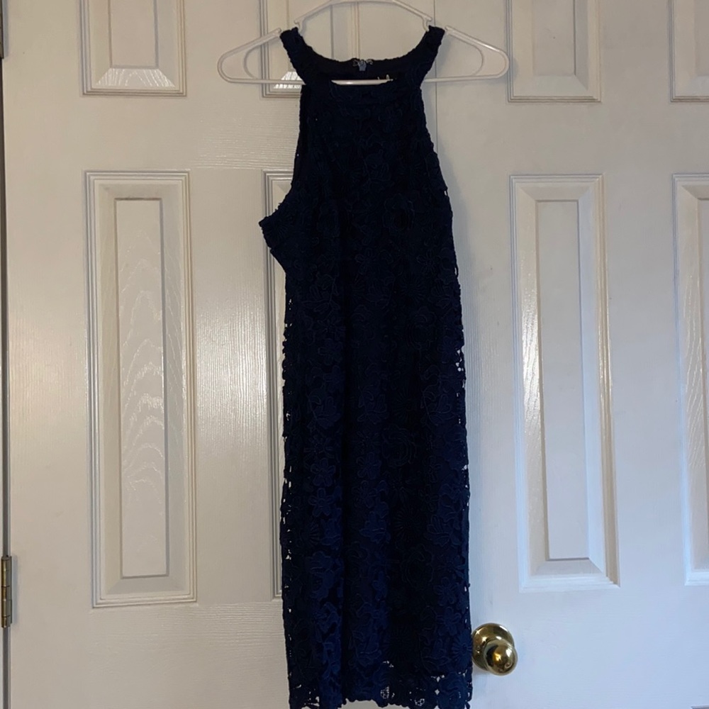 Lulu’s Navy Love Poem Dress
